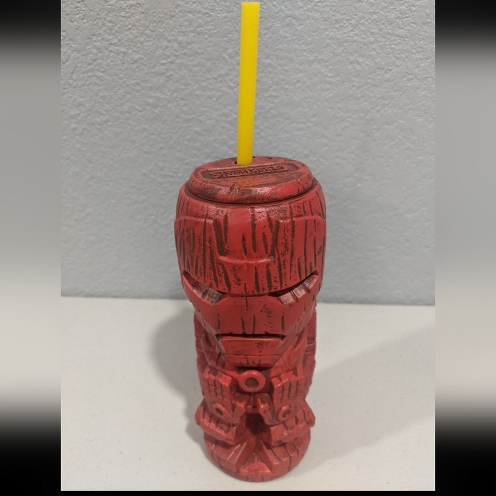 Marvel Comics Captain America Geek Tiki Tumbler Party Gift Patriotic Collectible